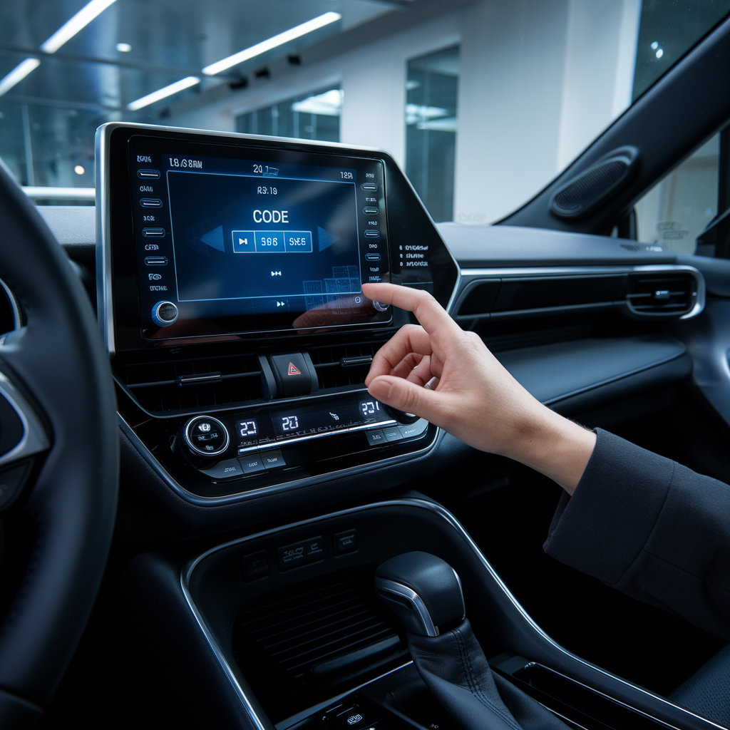 Toyota Radio Unlock